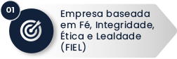 01 – Empresa baseada em Fé, Integridade, Ética e Lealdade (FIEL)