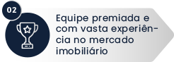 02 – Equipe premiada e com vasta experiência no mercado imobiliário